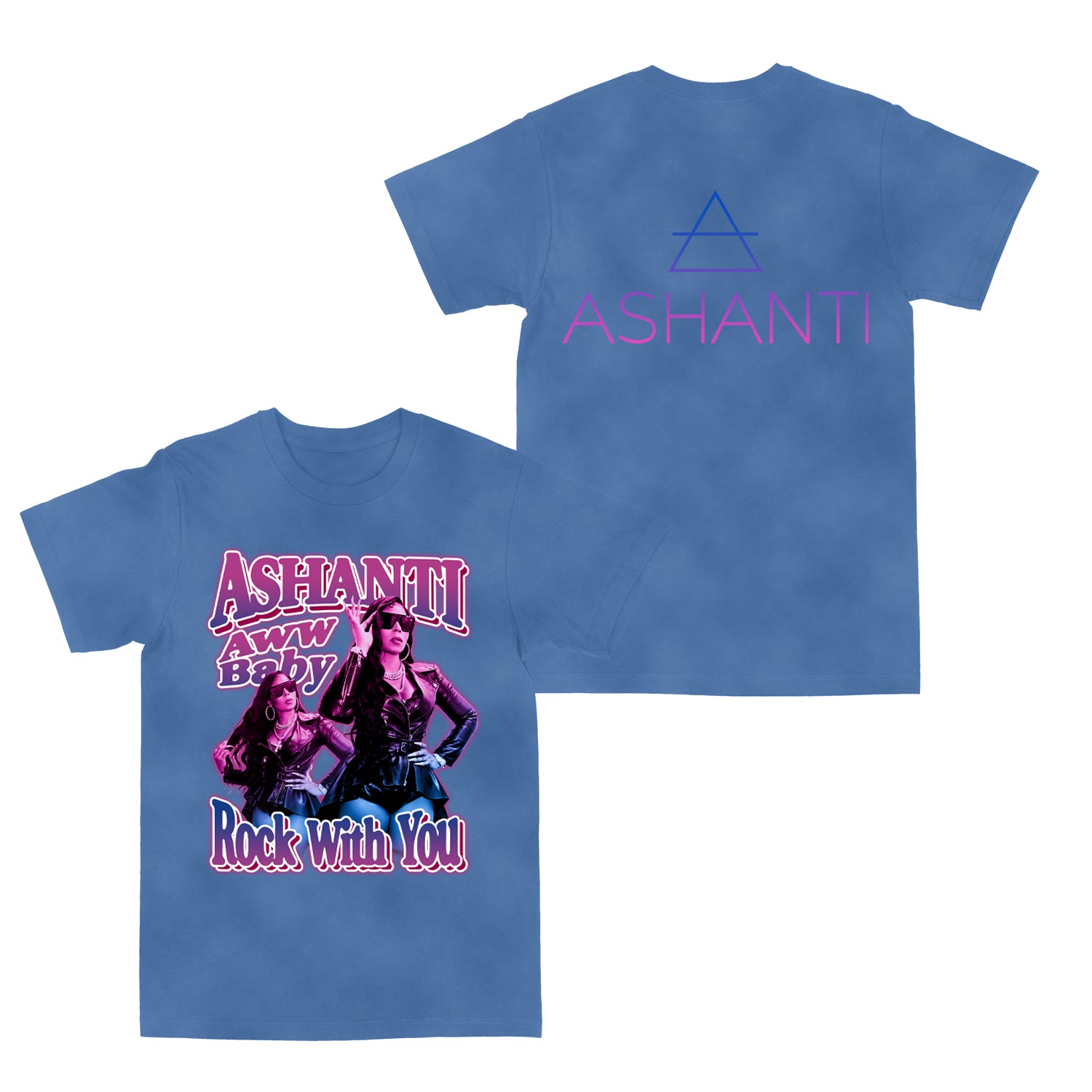 Aww Baby "Vintage Blue" Tee